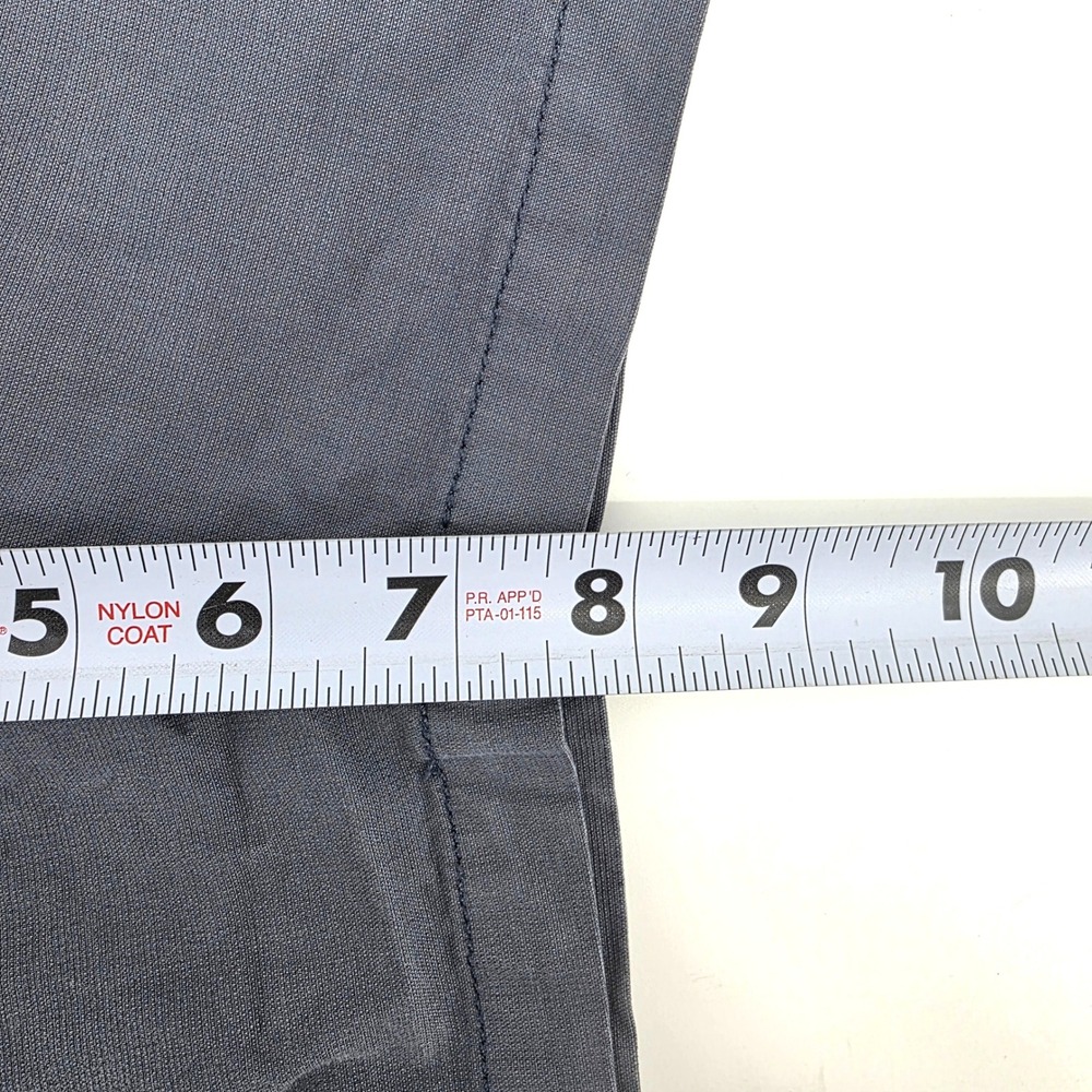 Johnnie-O Mens Slate Blue Grey Pima Cotton Blend Chino Shorts Size 36 Golf - Picture 6 of 7